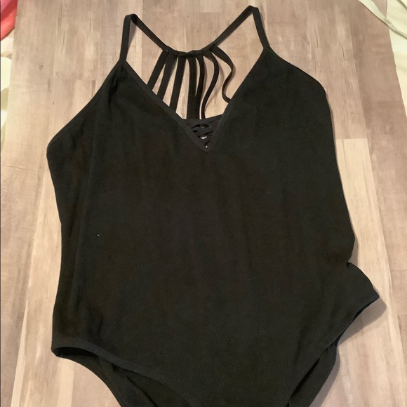 Jasmine & Ginger Tops - Jasmine & Ginger body Suit black XL